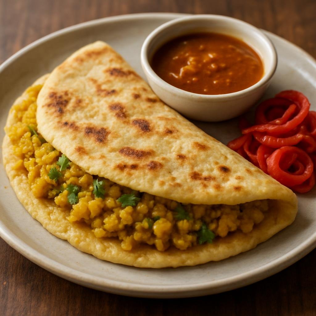 Entree: Mauritius – National Cuisine – Dholl Puri (Split-pea flatbread) recipe
