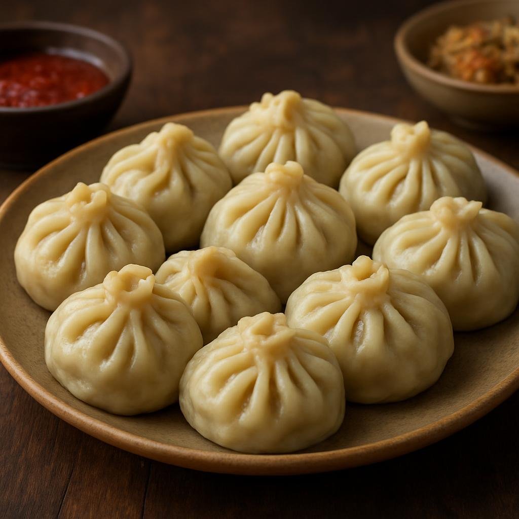 Entree: Mongolia – National Cuisine – бууз Buuz (Steamed dumplings) recipe