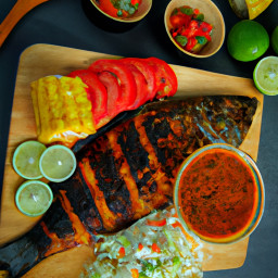 Entrée: United States – Grilled Cajun Tilapia recipe