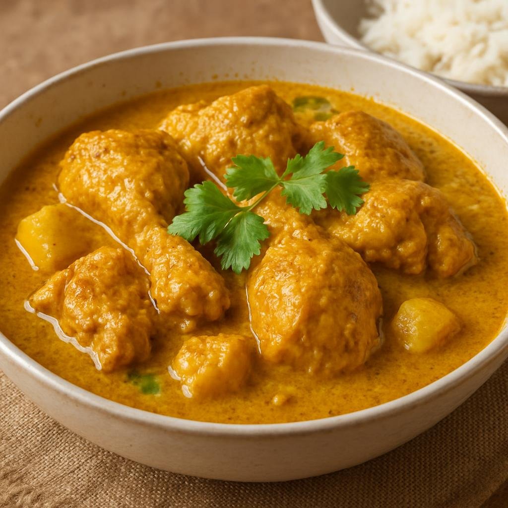 Entree: Christmas Island – Central Culinary Region – Coconut Curry Chicken recipe