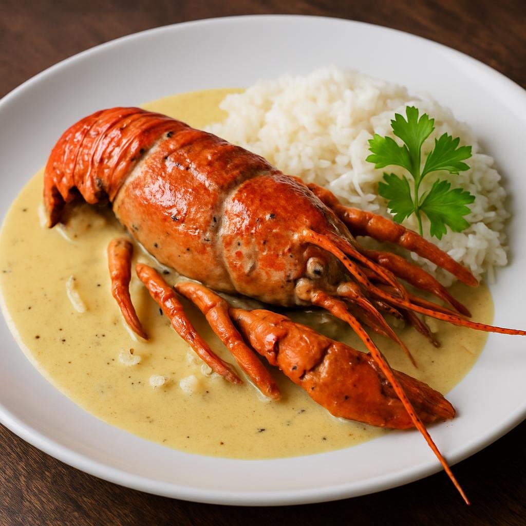 Entree: Comoros – Central Culinary Region – Langouste na Vanili (Lobster with vanilla) recipe