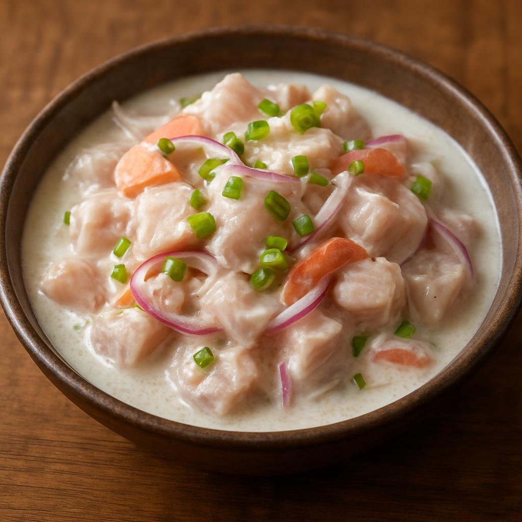 Entree: Cook Islands – Central Culinary Region – Ika Mata (Raw Fish in Coconut Cream) recipe