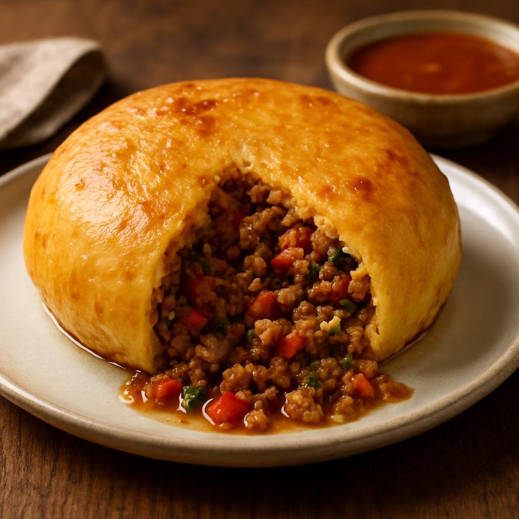 Entree: Curacao – Central Culinary Region – Keshi Yena (Stuffed Cheese) recipe