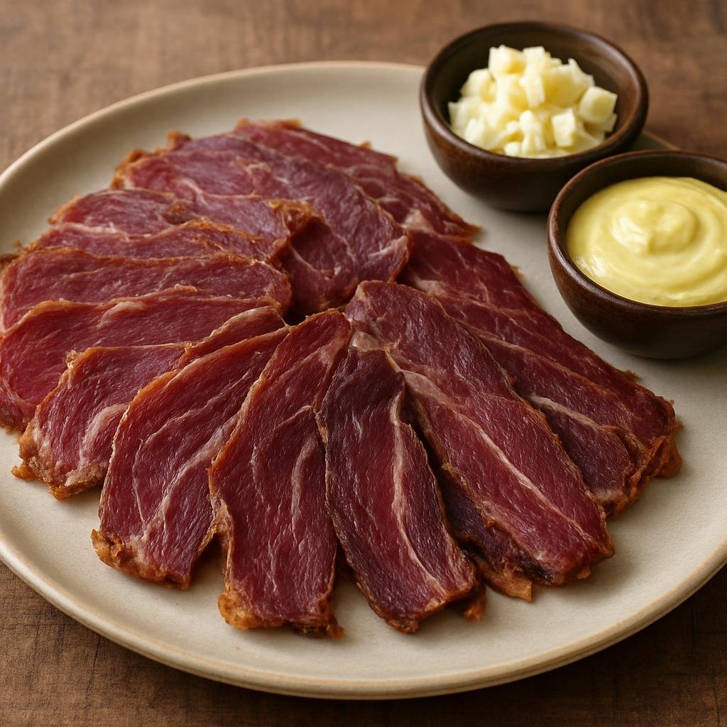 Entree: Faroe Islands – Central Culinary Region – Skerpikjøt (Wind-dried mutton) recipe