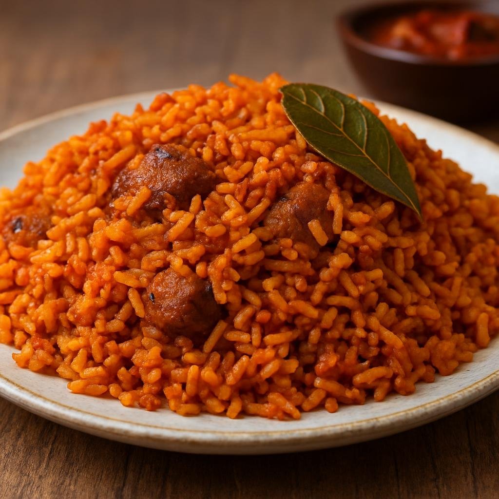 Entree: Liberia – Jollof Rice recipe