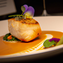 Entrée: United States – Halibut in White Wine Sauce recipe