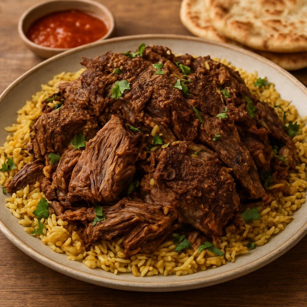 Entree: Oman – ال�شواء ➤ Shuwā (Slow-roasted spiced lamb) recipe