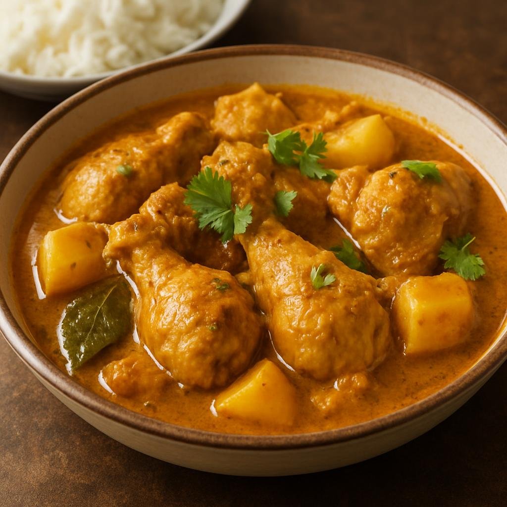 Entree: Réunion – Cari poulet (Réunion-style chicken curry) recipe