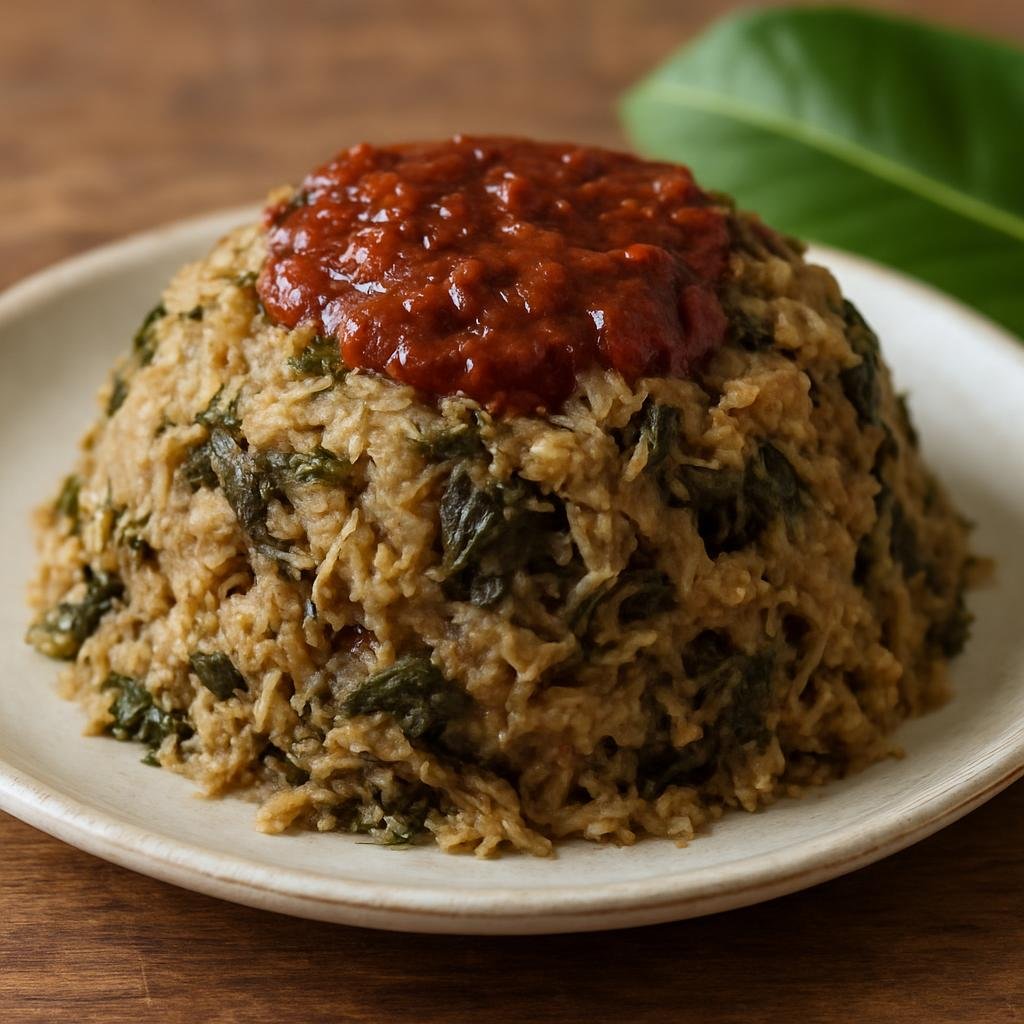 Entree: Vanuatu – laplap (root-cake) recipe