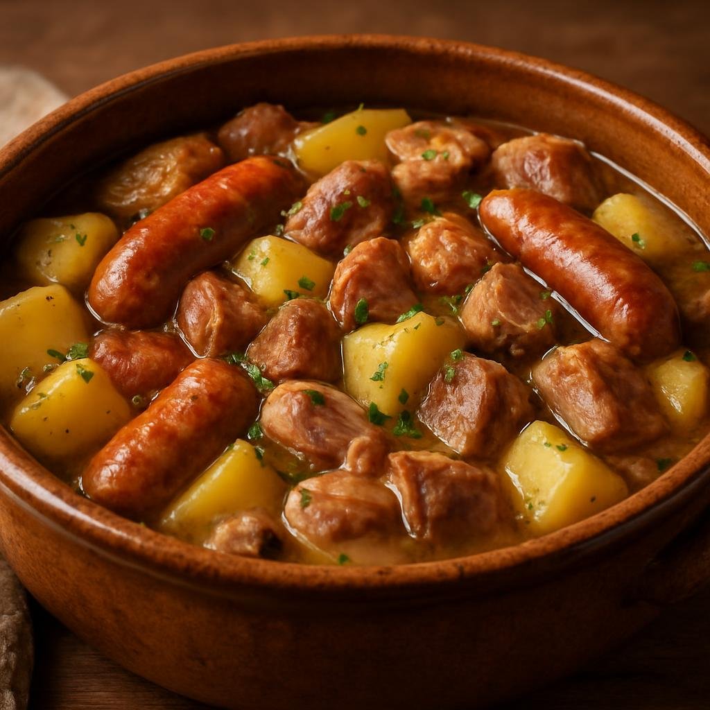Entree: France – Alsace – Baeckeoffe (Baker's oven stew) recipe