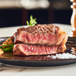 Entrée: United States – Classic Pan-Seared Ribeye Steak recipe