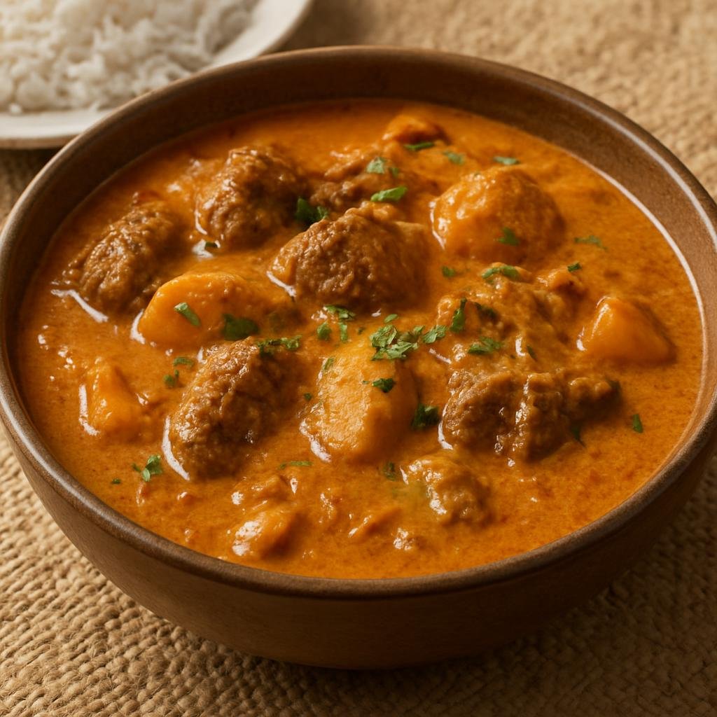 Entree: Guinea-Bissau – National Cuisine – Caldo de mancarra (Peanut soup/stew) recipe