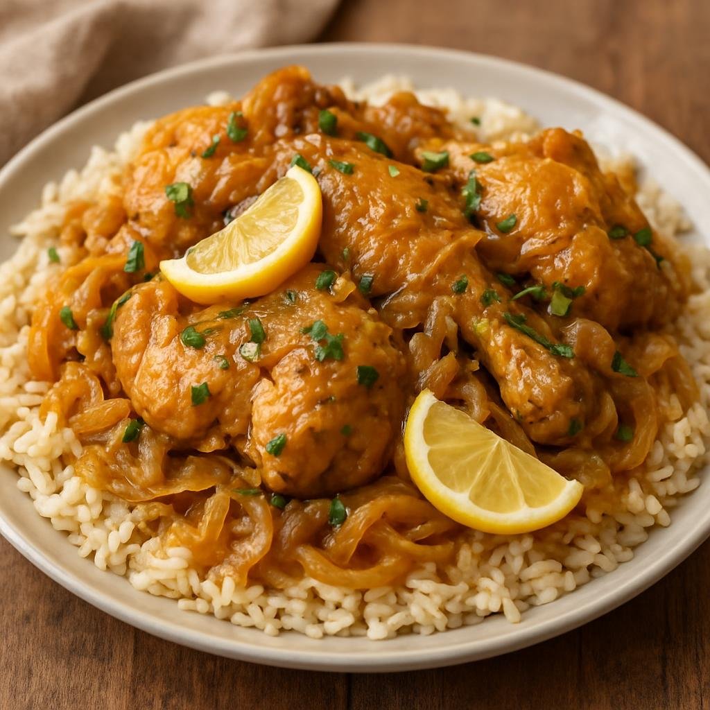 Entree: Mauritania – National Cuisine – ياسا دجاج ➤ Yassa Dajaj (Yassa Chicken) recipe