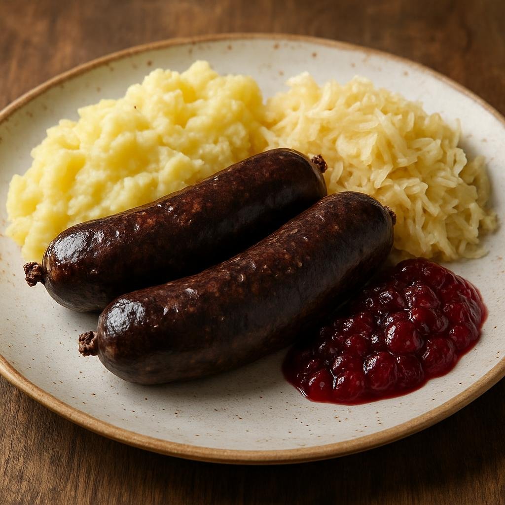 Entree: Estonia – Central Culinary Region – Verivorst (Blood sausage) recipe