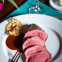 Entrée: United States – Tri-Tip Roast with Red Wine Reduction recipe