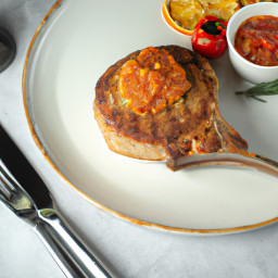 Entrée: United States – Grilled Pork Chops