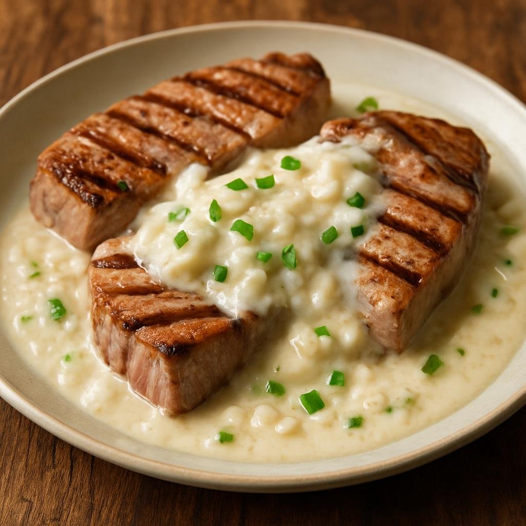 Entree: Nauru – Grilled Tuna with Coconut Cream recipe