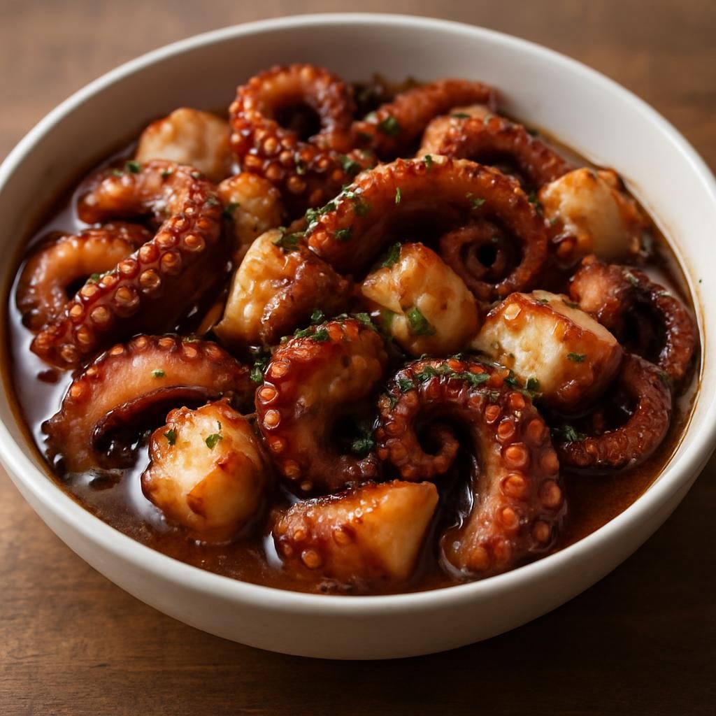 Entree: Niue – Feke (Octopus) recipe