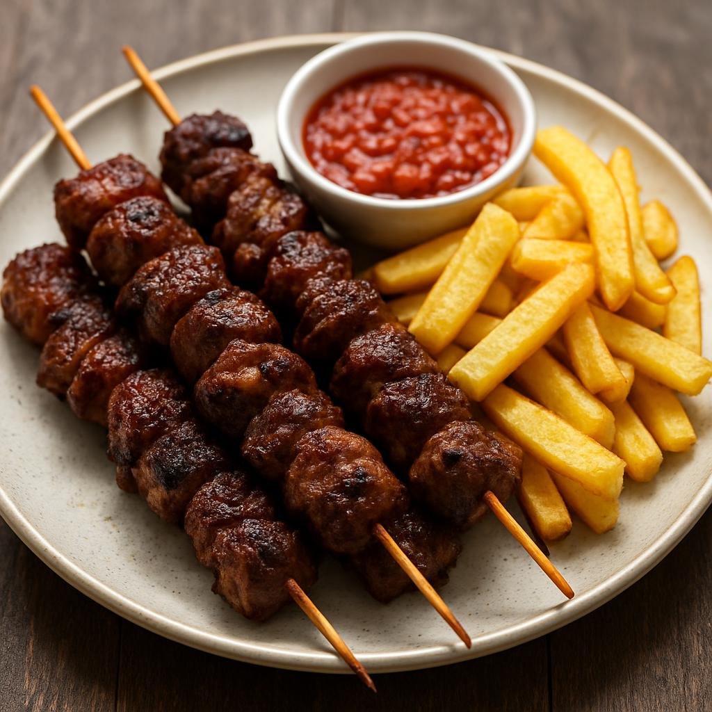 Entree: Rwanda – Brochette (Meat skewer) recipe