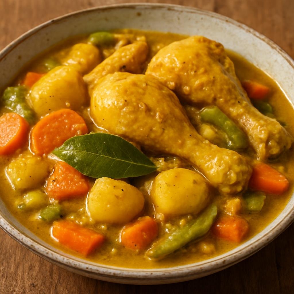 Entree: Saint Martin (French part) – Poulet Colombo (Colombo Chicken) recipe