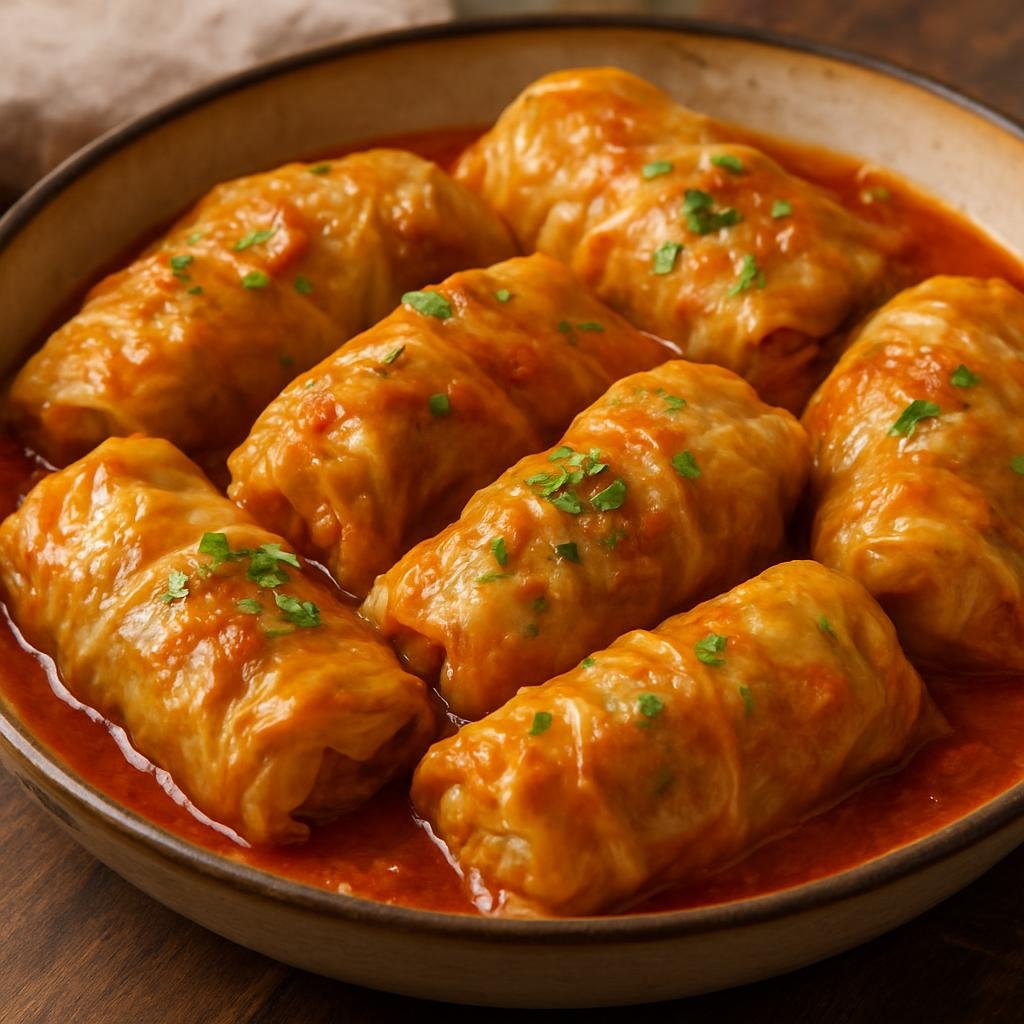 Entree: Serbia – Сарма Sarma (Stuffed cabbage rolls) recipe
