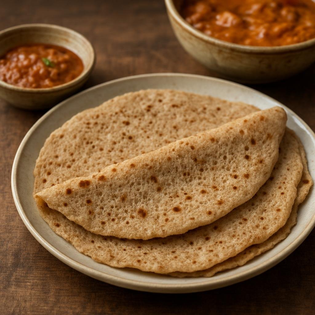 Entree: Sudan – كسرة ➤ Kisra (Sorghum flatbread) recipe