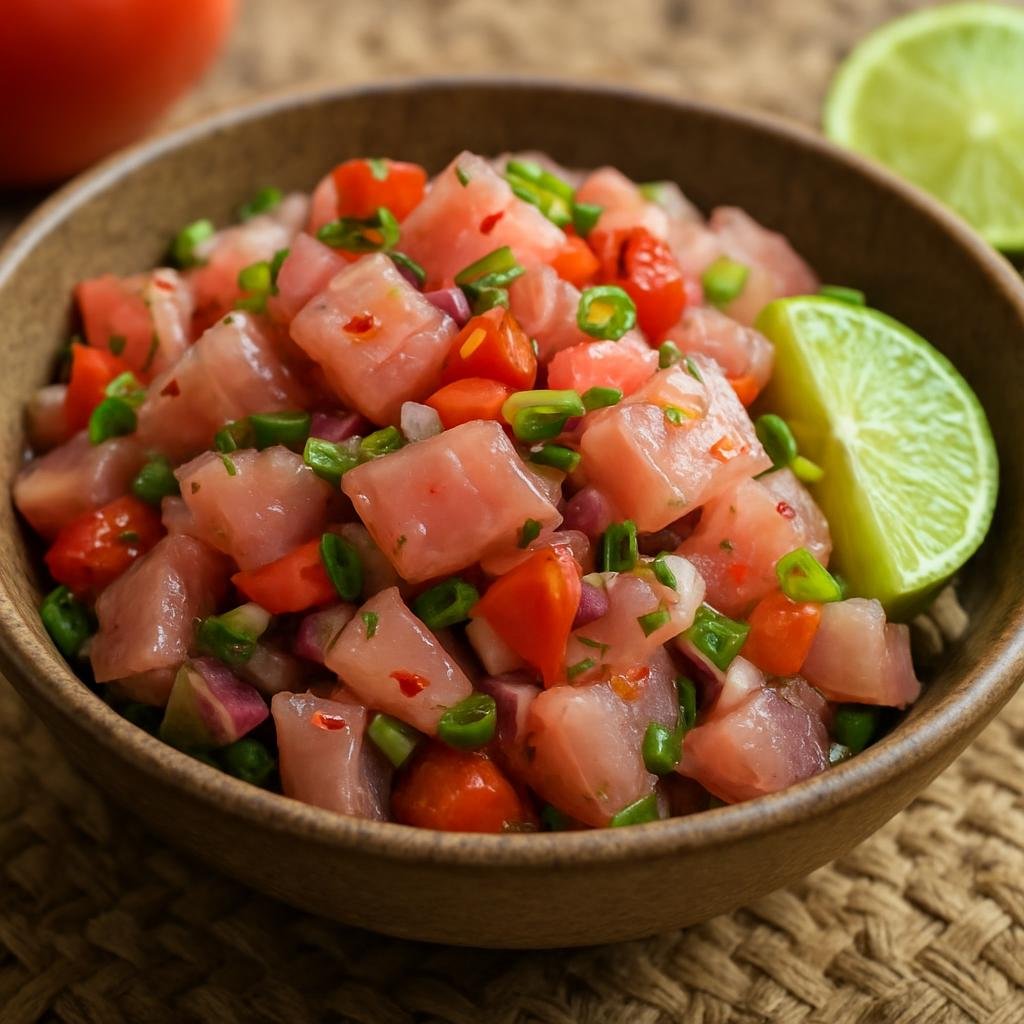 Entree: Tonga – Ota Ika (Raw fish) recipe