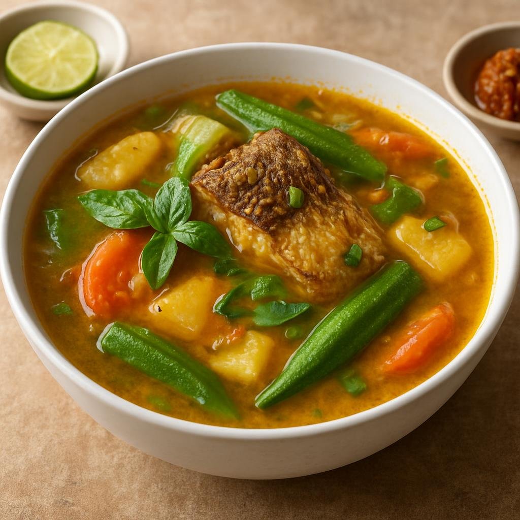Entree: Indonesia – Aceh – Kuah Pliek U (Acehnese sour fish soup) recipe