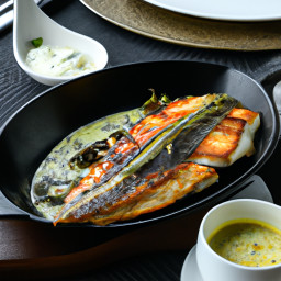 Entrée: United States – Pan-Seared Trout with Herbed Butter recipe