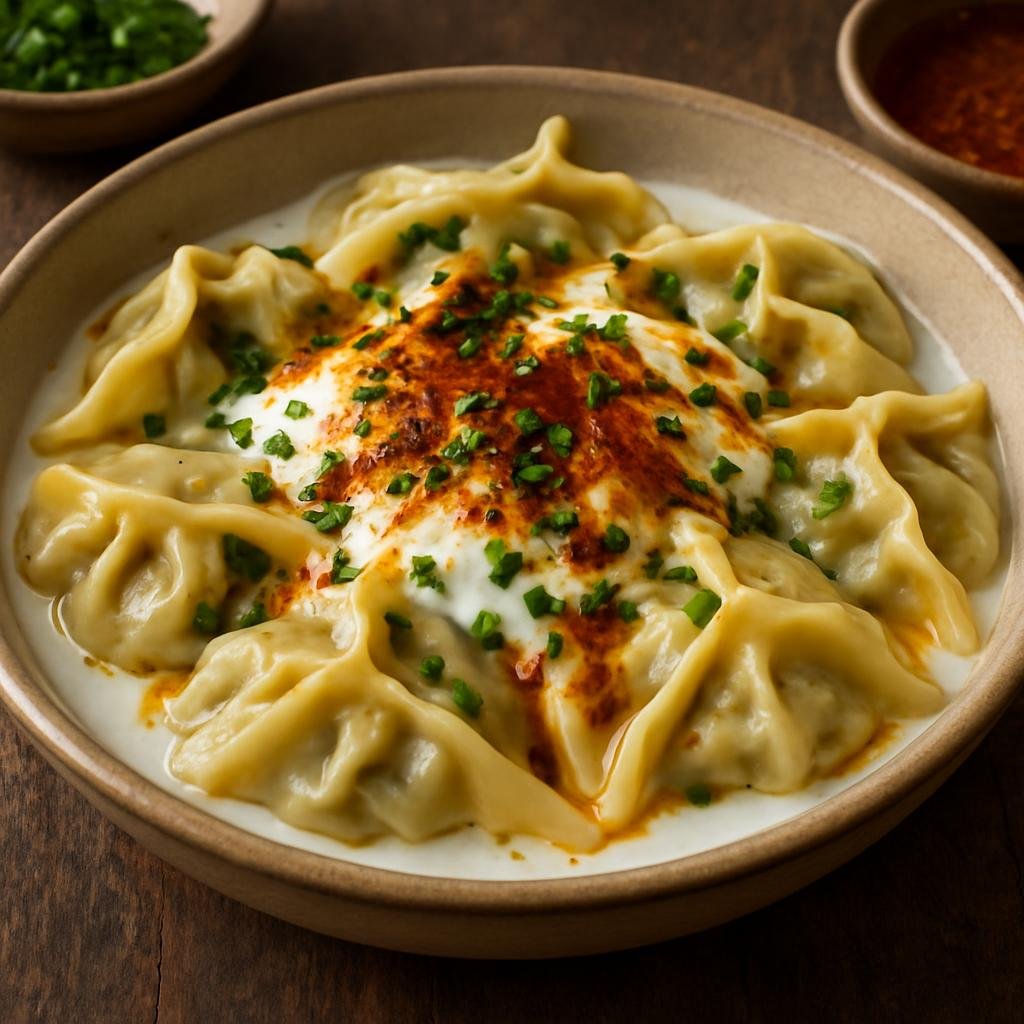 Entree: Afghanistan – Central Culinary Region – آشک ➤ Aushak (Leek/chive dumplings) recipe