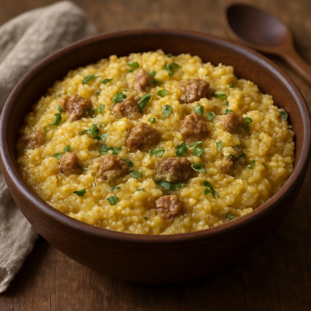 Entree: Ukraine – Carpathian Ukraine – Кулеша Kulesha (Millet porridge) recipe