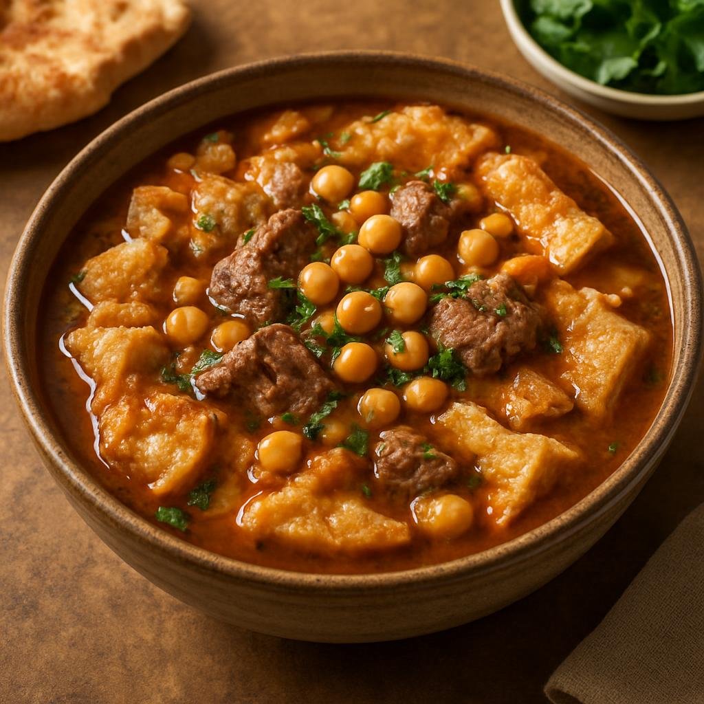 Entree: Iraq – Baghdad & Central Iraq – تشريب ➤ Tashrīb (Soaked bread stew) recipe