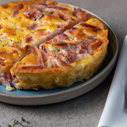 Entrée: France – Quiche Lorraine (Lorraine Quiche) recipe