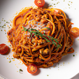 Entrée: Italy – Bucatini ai Porcini (Bucatini with Porcini Mushrooms) recipe