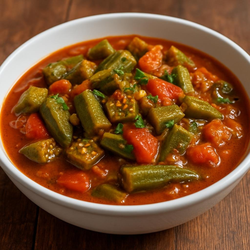 Entree: Bonaire, Sint Eustatius and Saba – Central Culinary Region – Guiambo (Okra stew) recipe