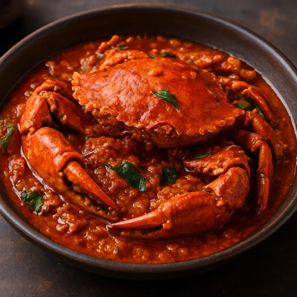 Entree: British Indian Ocean Territory – Central Culinary Region – Spicy Crab Masala recipe