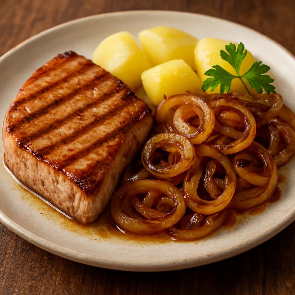 Entree: Cape Verde – Central Culinary Region – Bife de Atum (Tuna Steak) recipe