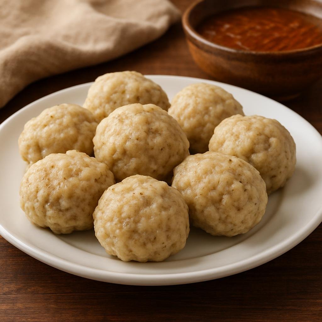 Entree: Eswatini – Central Culinary Region – Incwancwa (Savory Maize-Sorghum Dumplings) recipe