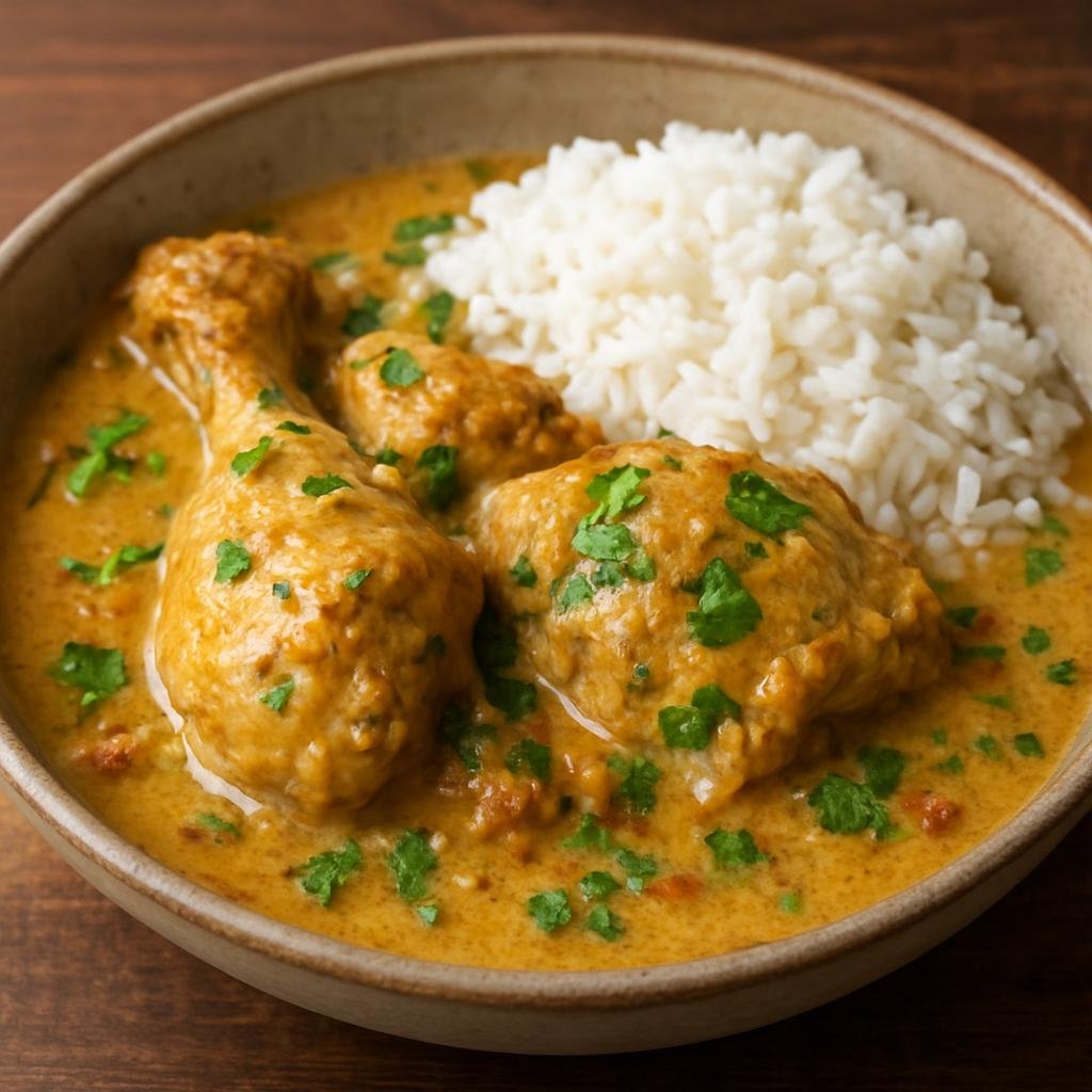 Entree: Madagascar – National Cuisine – Akoho sy voanio (Chicken with coconut) recipe