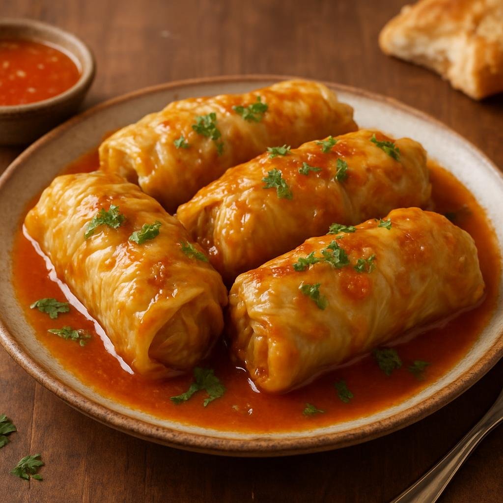 Entree: North Macedonia – National Cuisine – сарма sarma (stuffed cabbage rolls) recipe