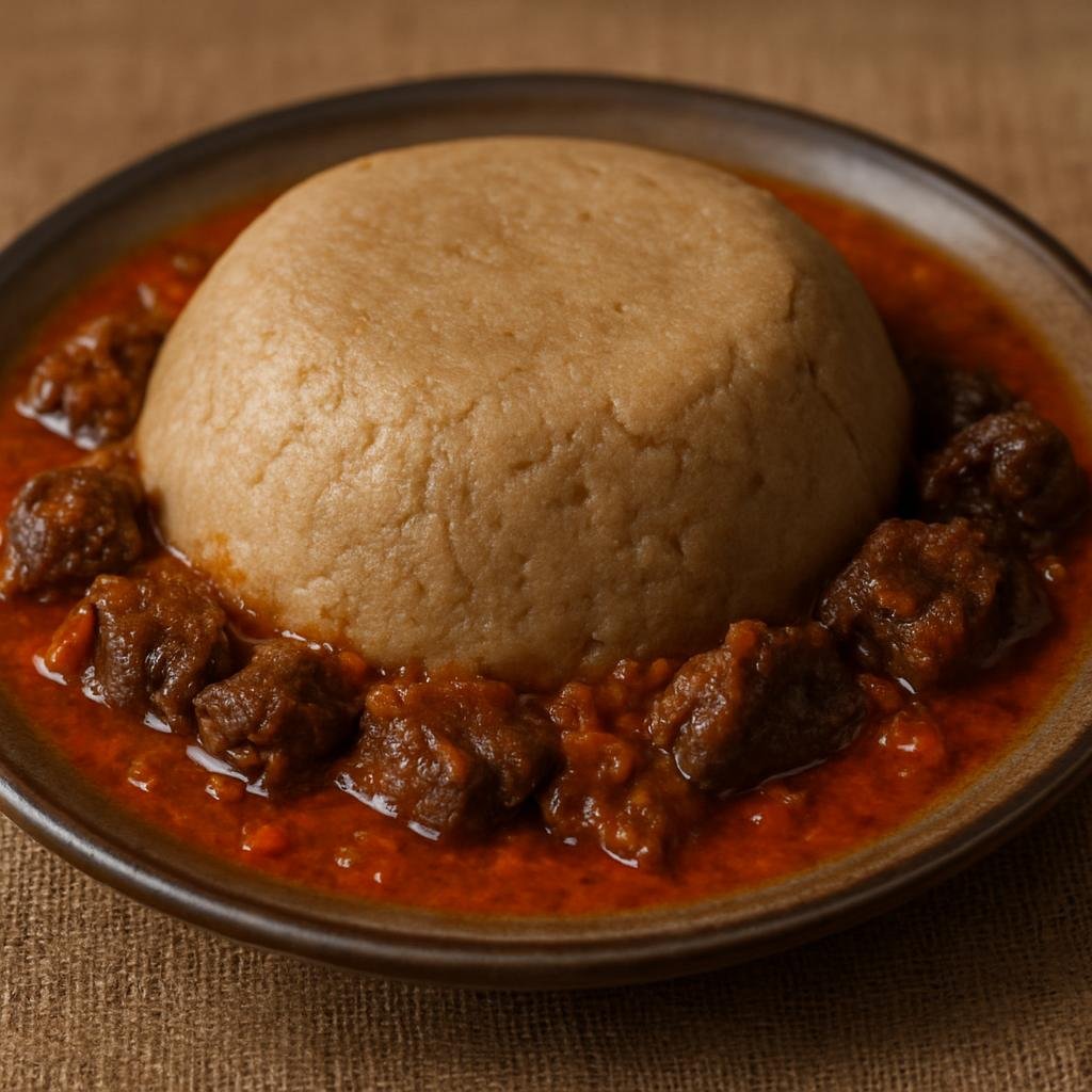 Entree: South Sudan – National Cuisine – عصيدة ➤ Aṣīda (Stiff sorghum porridge) recipe