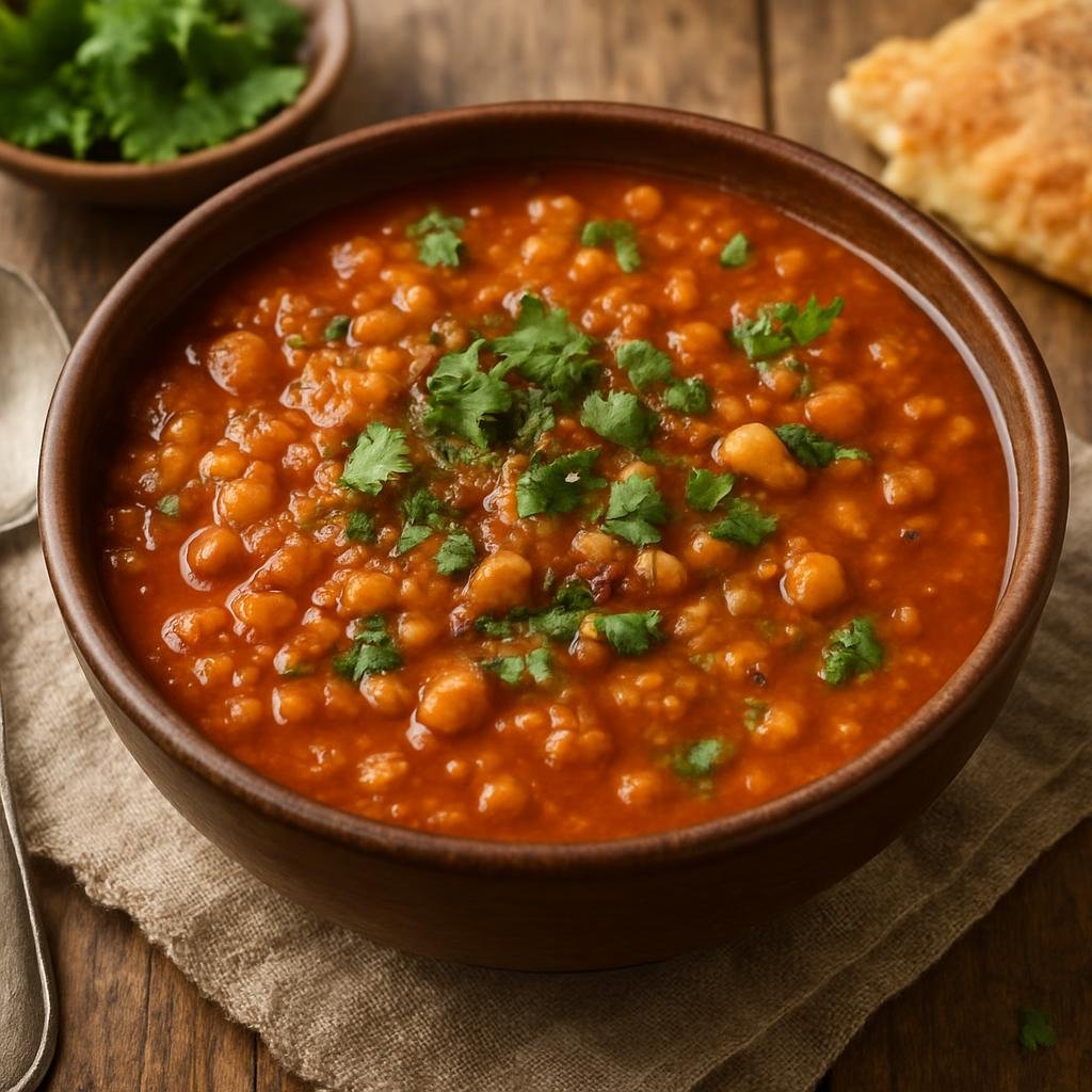Entree: Western Sahara – National Cuisine – حريرة ➤ Ḥarīra (hearty tomato-lentil soup) recipe