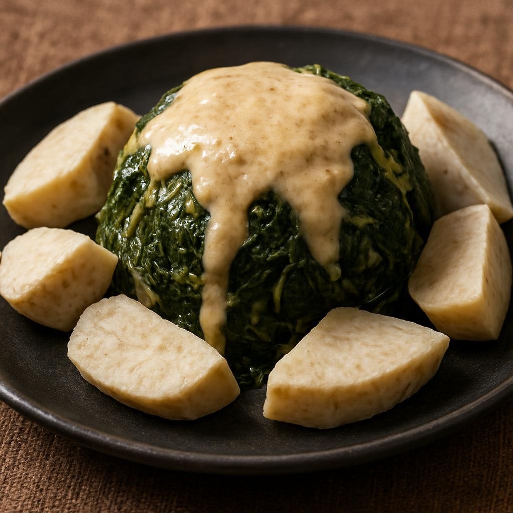 Entree: Tokelau – Lu Sipi (Taro leaf-wrapped lamb) recipe