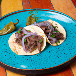 Entrée: Mexico – Tacos de Lengua (Beef Tongue Tacos) recipe