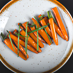 Side Dish: United States – Honey-Dijon Glazed Carrots recipe