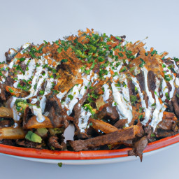 Entrée: Mexico – Papas a la Francesa con Carne Asada (French Fries with Grilled Steak) recipe
