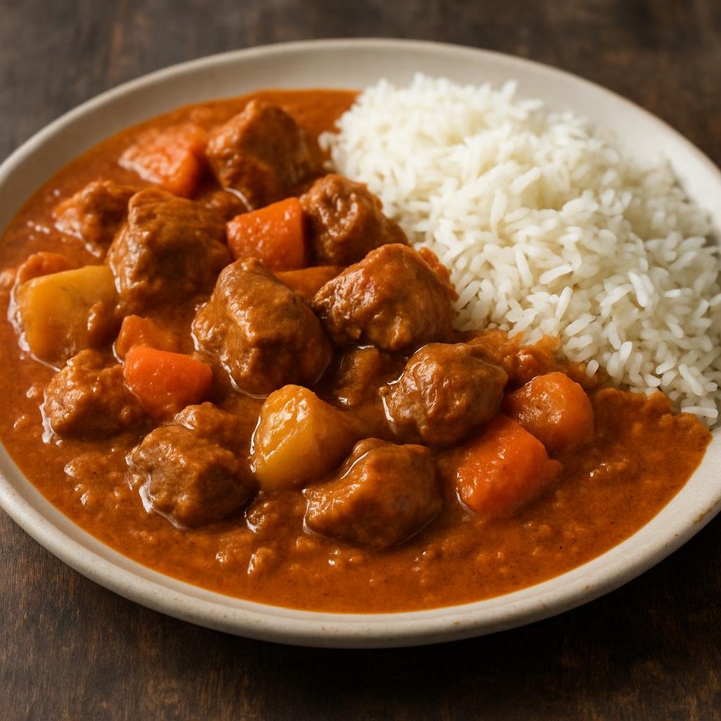 Entree: Senegal – Casamance – Mafé (Peanut stew) recipe