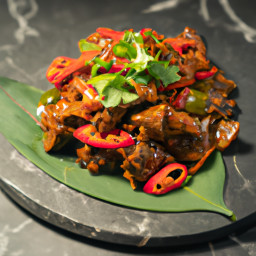 Entrée: China – 辣味蒙古牛肉 ▶ Lawei Menggu Niurou (Spicy Mongolian Beef) recipe