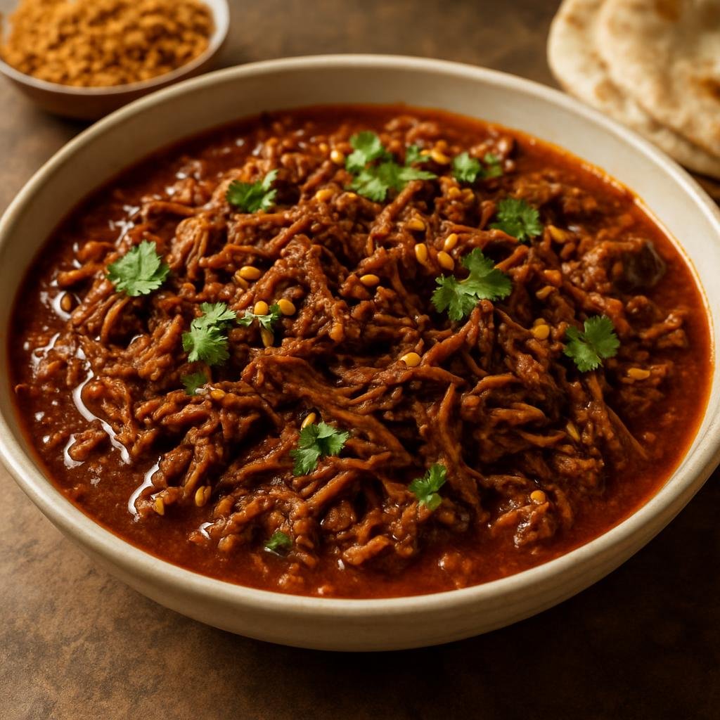 Entree: Yemen – فحسة ➤ Fahsa (Slow-cooked shredded lamb stew with fenugreek and warm Yemeni spices) recipe