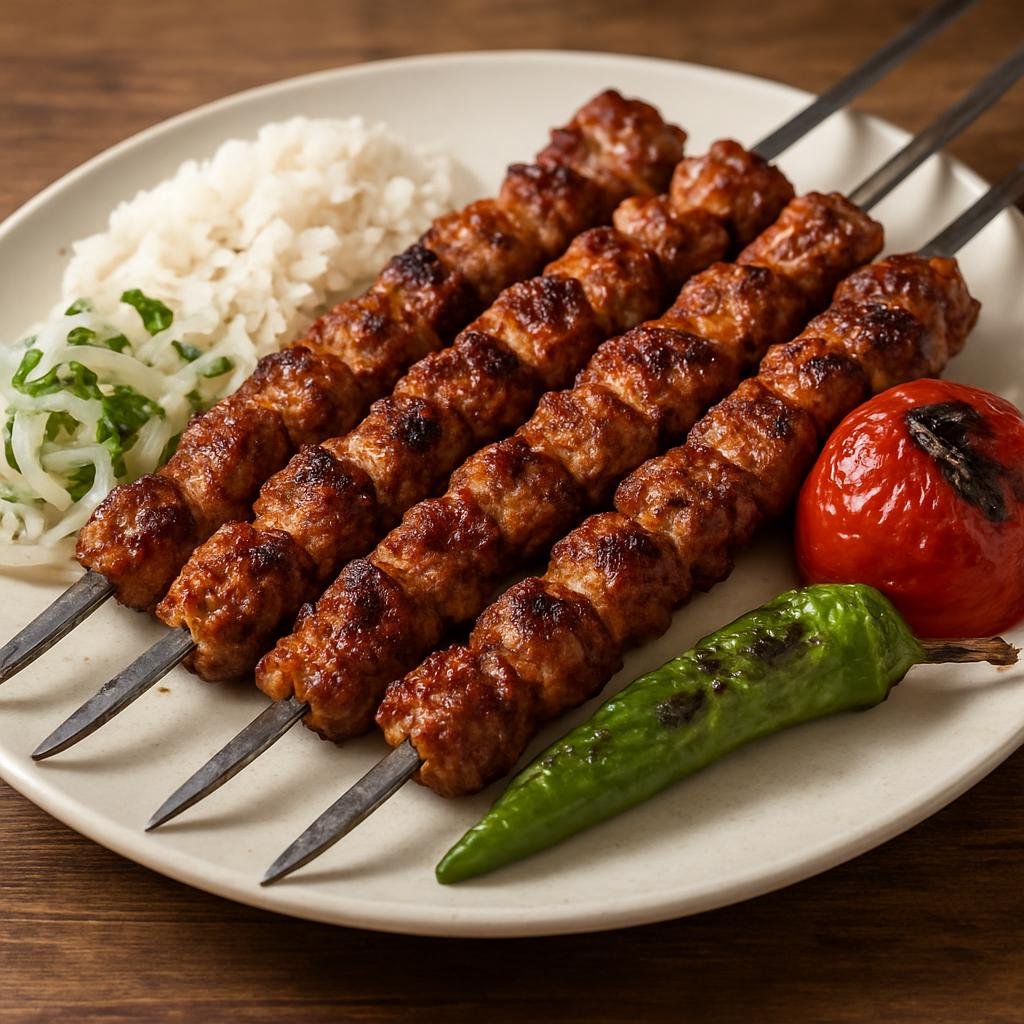 Entree: Turkey – Adana & Cukurova – Şiş Kebab (Grilled skewered marinated cubes of meat) recipe